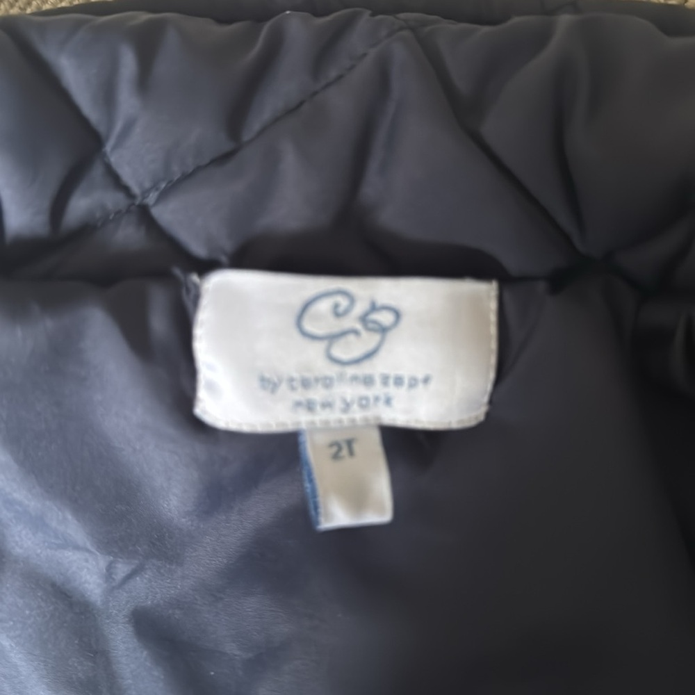 CZ by Carolina Zapf EUC Like New Unisex Quilted Jacket Snap Closure - Picture 5 of 6